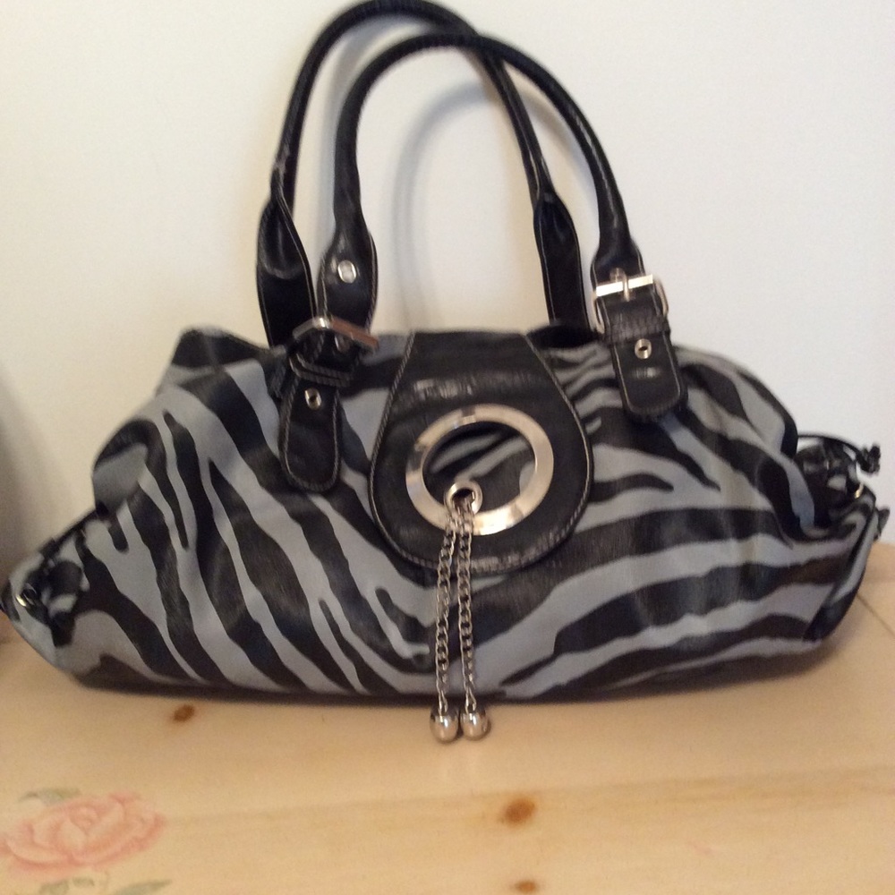 Zebra Print Handbag